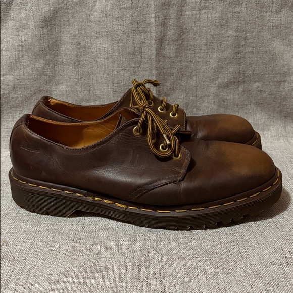 Vintage Dr. Martens 1561 Crazy Horse Leather Oxford Shoes Made in England main image 6